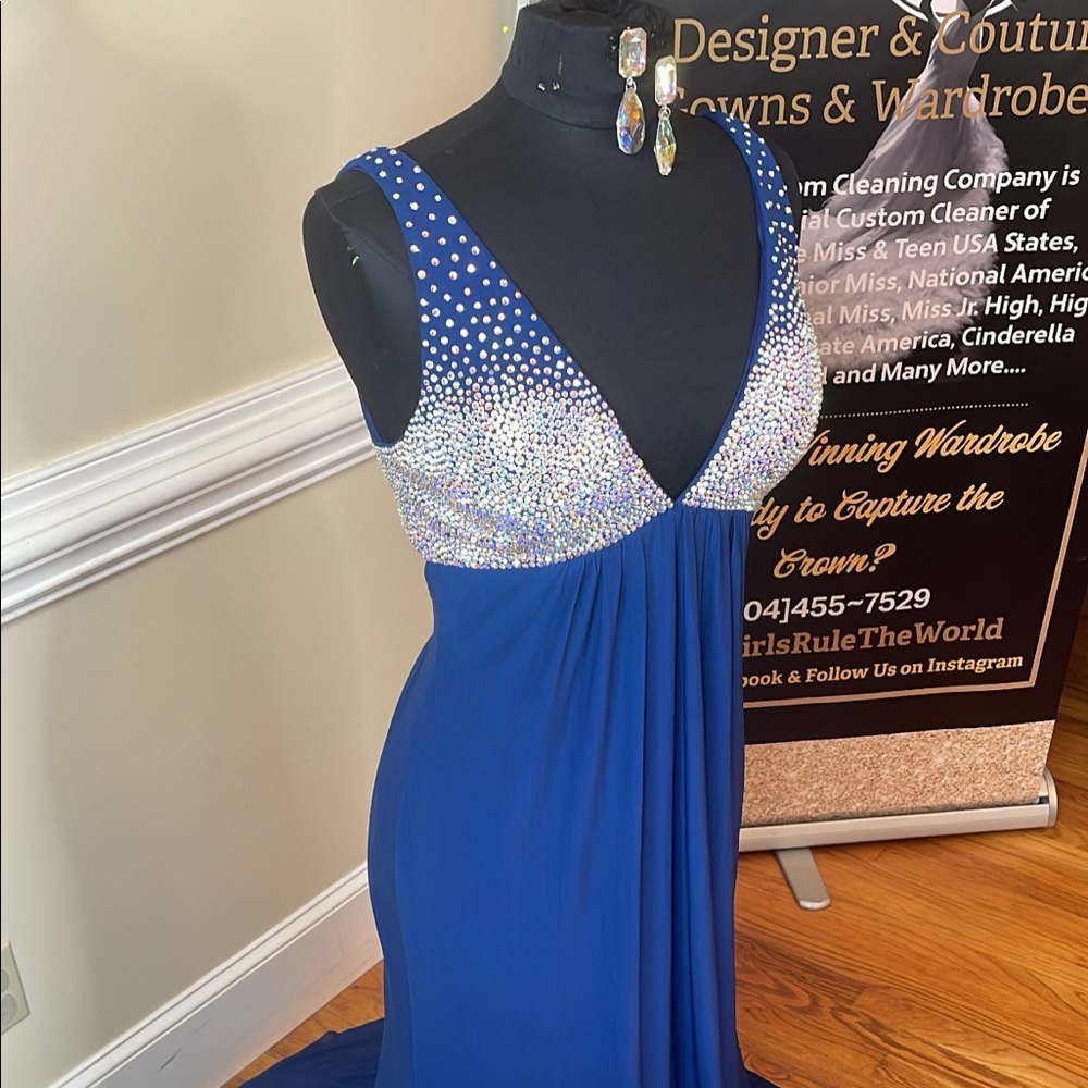 Jovani Navy Gown